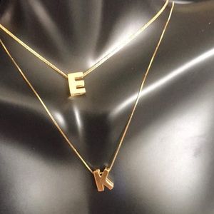 18karat Letter K 18” long